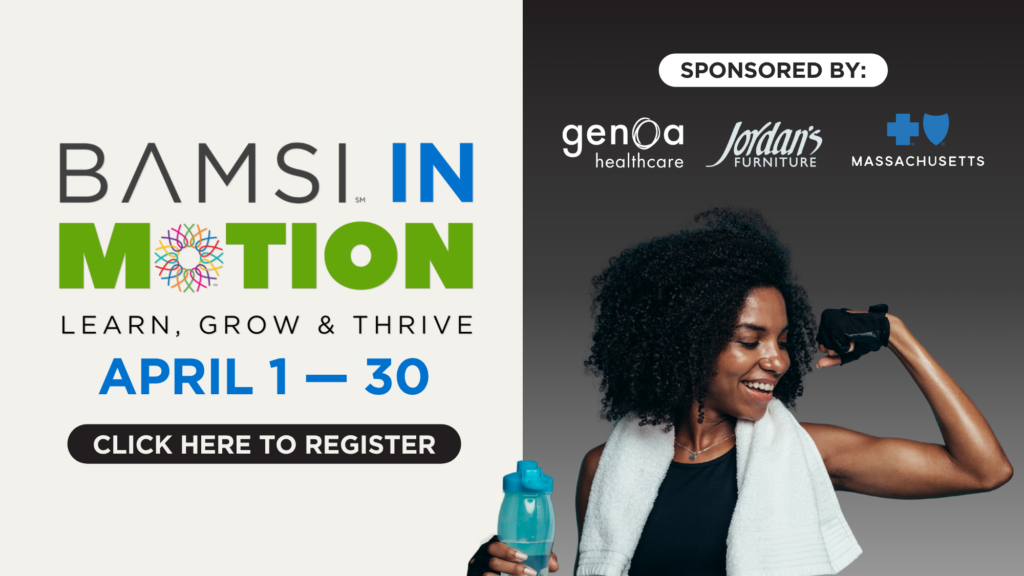 BAMSI in Motion 2026 going on April 1-30 click to register