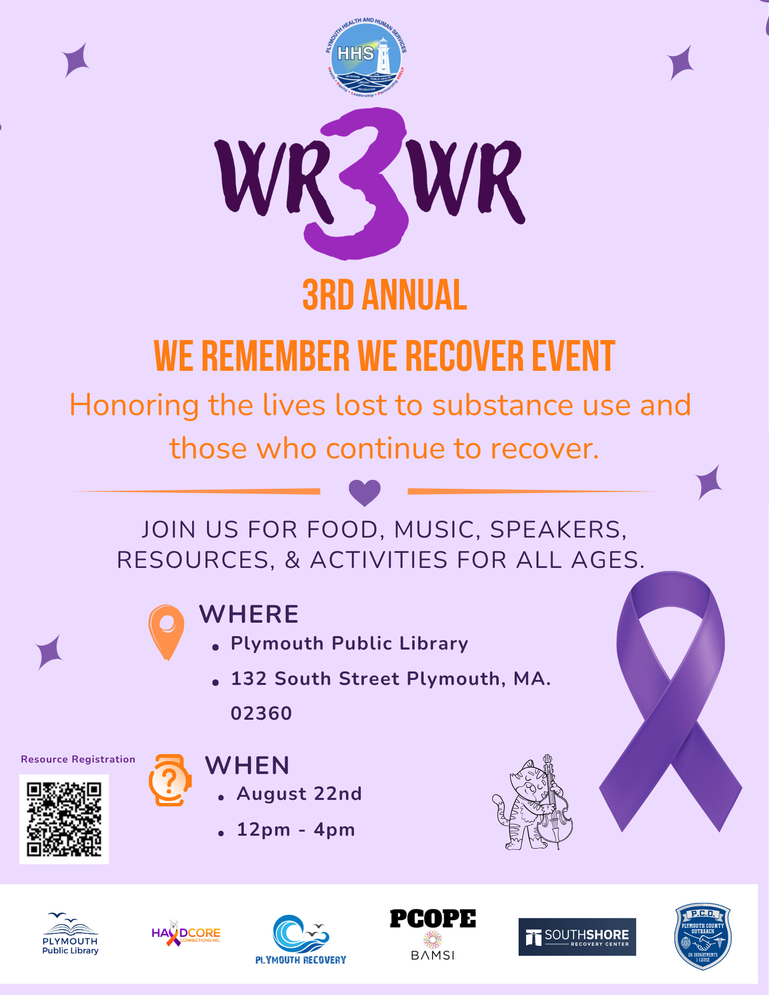 We Remember We Recover Event